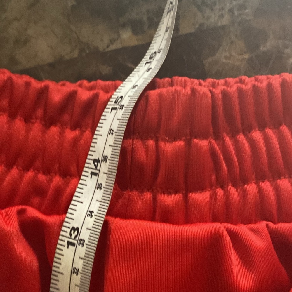H&M Vibrant Red Athletic Shorts with Dolphin Hem - Picture 9 of 11